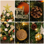 Christmas tree household large high-end Christmas decoration 2026 new living room DIY ornament scene layout