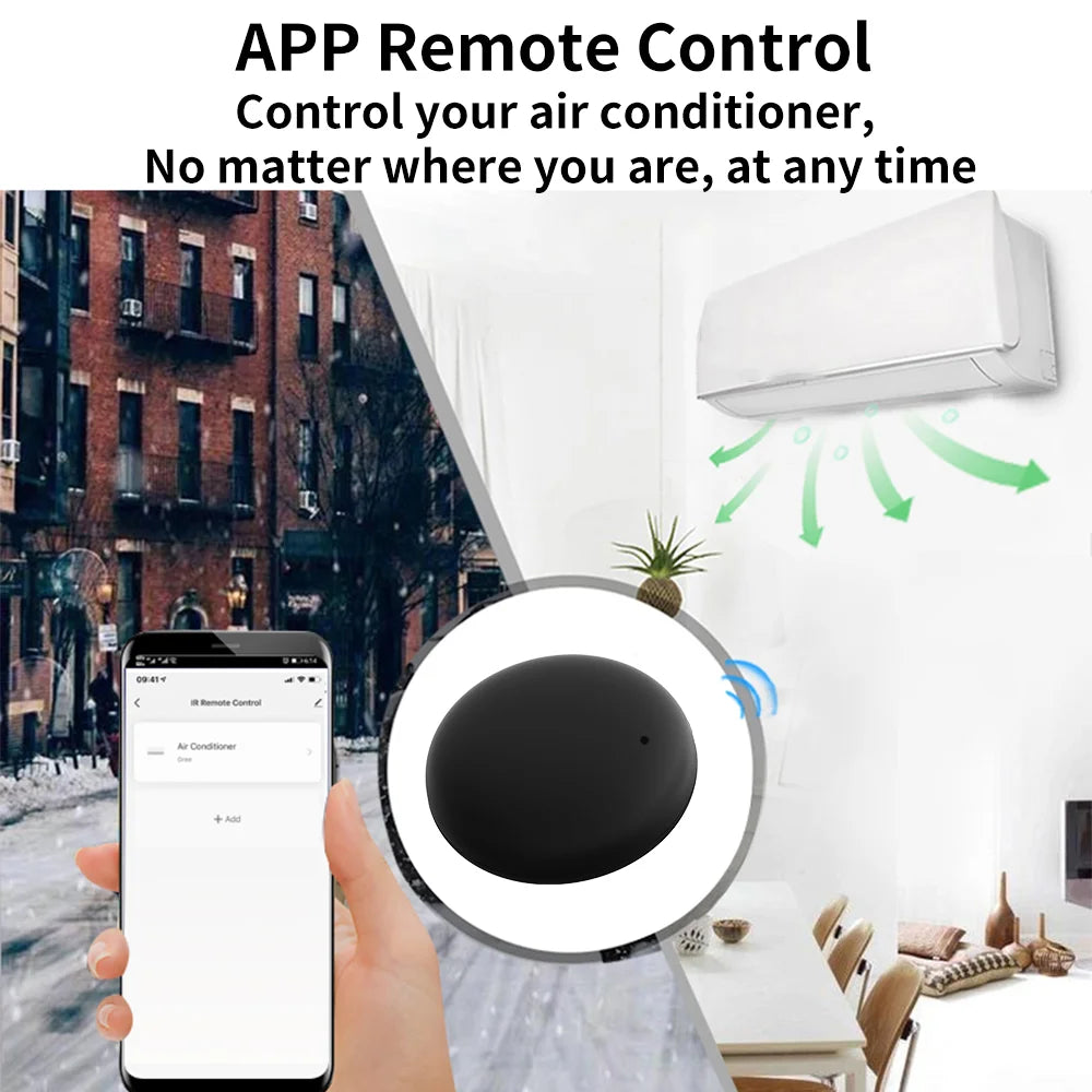 Tuya WiFi IR Remote For Smart Home Automation SmartLife APP Remote Control Universal infraredWork with Alexa SmartThings