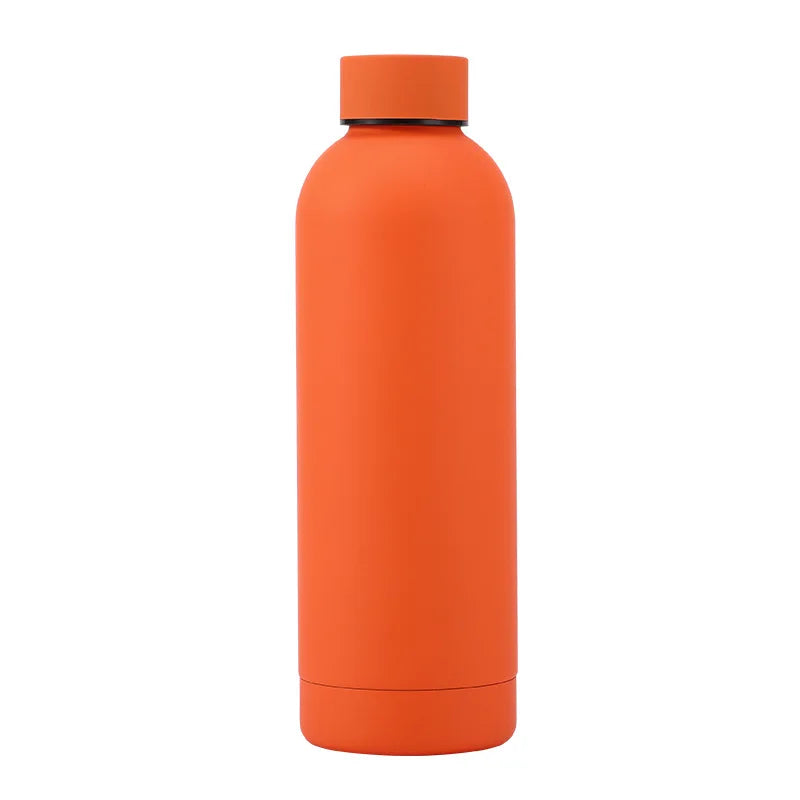 New Steel 500ml Small Mouth Bottle Outdoor Sports USA Style Portable Thermos Cup Cool Water Bottle