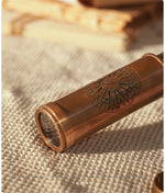 Retro Brass Monocular Telescope Study Desktop Ornaments Home Decoration Model Room Shooting Window Display Handmade Telescope