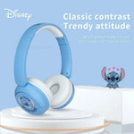Disney Stitch P2961 Headphones Bluetooth Gaming Sport Over Ear Headset Noise Reduction Surround Sound Wireless Child Earphones