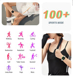 GUHUAVMI Smart Watch Women GPS Trajectory Heart Rate Blood Pressure NFC Bluetooth Call 1.27inch AMLOED Smartwatches Ladies