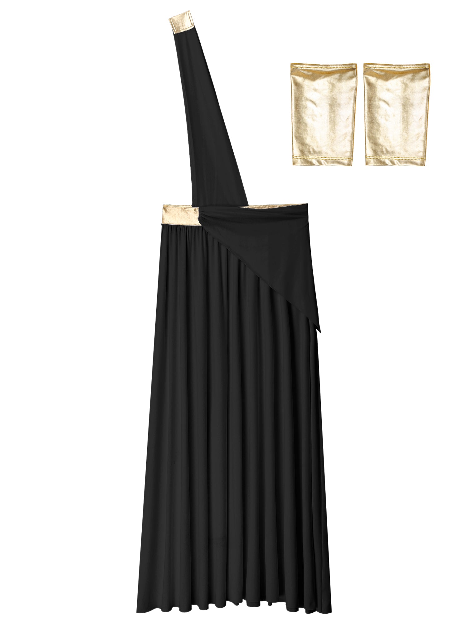 Mens Ancient Greek God Toga Gladiator Costumes Roman Emperor One Shoulder Sleeveless Robe Halloween Medieval Warrior Outfits