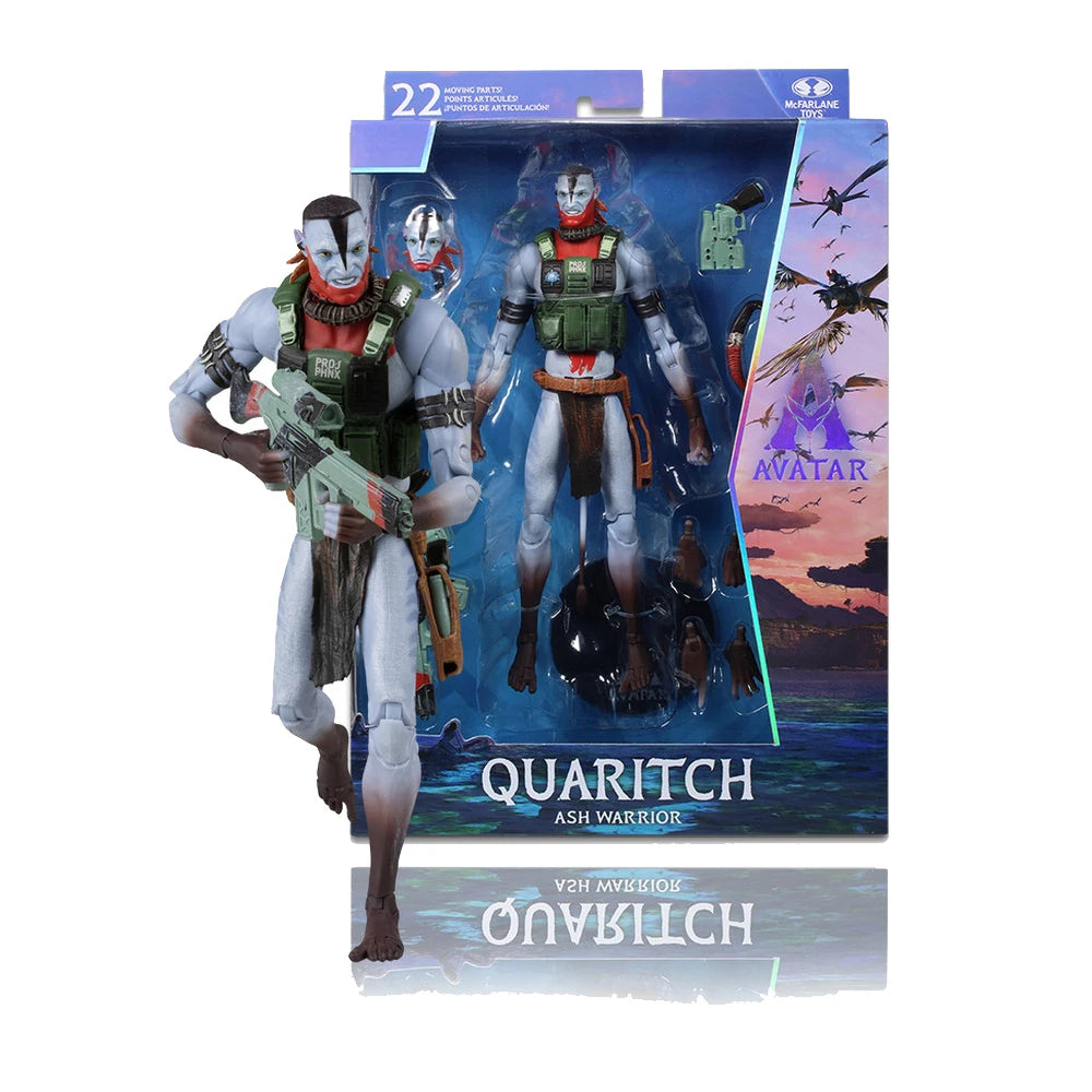 McFarlane Toys Avatar Jack/Colonel Quatch/Grey Leader/Natili/Grey Colonel Quatch/Ikran 7inch Action Figures Model Doll