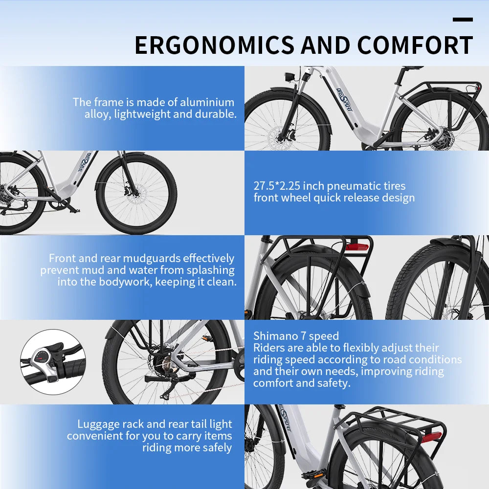 Electric Bike 27.5 Inch 250 W