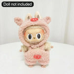 Ropa Labubu Cute Monkey Adventure Clothes Bear Rabbit Bib Pants Overalls Animal-themed Pendant Labubu Outfit Macaron Costume
