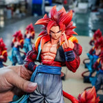 Jt Statue Dragon Ball Ssj4 Gogeta Figure Replaceable Hands Super Saiyan 4 Gogeta Pvc Action Figures Collection Model Toys Gifts