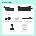 Svbony SV28plus 50/60/70mm Spotting Scope Zoom Telescope Powerful Long Range PORRO Prism Suit for Archery Target Shooting