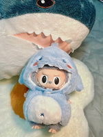 Ropa Labubu Cute Monkey Adventure Clothes Bear Rabbit Bib Pants Overalls Animal-themed Pendant Labubu Outfit Macaron Costume