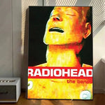 Singer R-Radiohead OK Computer Poster Gallery Prints Self Adhesive Home Decor Decoration Wall Decals Living Room Sticker