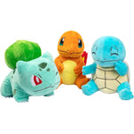 Pokémon Plush Toy Set – Charmander, Squirtle & Bulbasaur (Soft Starter Pack Gift for Kids)