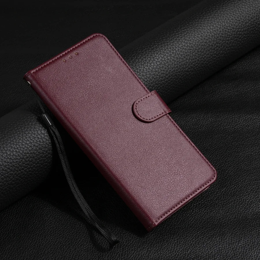 Wallet Flip Leather Case For For Samsung Galaxy A05s A06 A07 A12 A13 A14 A15 A16 A17 A24 A26 A34 A35 A36 A52 A53 A54 A55 A56