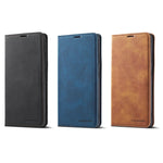 Wallet Skin Friendly Magnetic Flip Card Photo Frame Leather Case For Samsung Galaxy S24 Ultra S24 Plus Waterproof And Dustproof