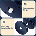 250ml Mini Wireless USB Rechargeable Electric Vegetable Chopper Garlic Crusher Food Chopper for Kitchen Gadgets for Garlic