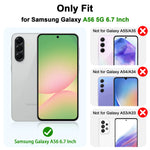 Transparent Phone Case For Samsung Galaxy A56 5G Shockproof Protective Cover For Samsung Galaxy A56 5G Shell Fundas