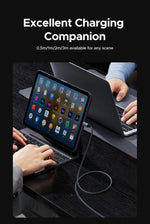 UGREEN PD60W Cable USB-C to USB-C High-Speed Data Sync And Charging Cable Durable Fast Charge Cable for USB-C Devices