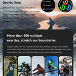 K52 Smart Watch Men 1.39inch IPS Screen Bluetooth Call Custom Dial Heart Rate Health Monitoring Outdoor Sport Smartwatch