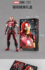 ZD Toys Iron Man MK15 MK16 War Machine MK2 Action Figure Iron Man Mk47 MK35 Red Snapper 1/10 Scale Iron Man Collections Gift