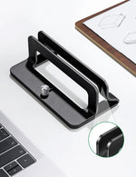 UGREEN Vertical Laptop Stand For MacBook Pro Aluminum Portable Notebook Stand Laptop Support MacBook Air Pro Tablet Phone Stand