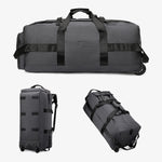 Travel Bag, Large-Capacity Handbag, Portable Outdoor Hand Luggage, Roller Travel Bag, Convenient and Practical Unisex Duffel Bag