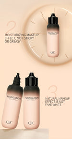 30ml Liquid Foundation Cream Waterproof Oil-control Cover Acne Base Cream Makeup Moisturize Matte Concealer Cosmetic