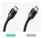 UGREEN HDMI-Compatible 2.1 Cable Ultra High-speed 8K/60Hz 4K/120Hz for Xiaomi Mi Box PS5 Splitter Cable Dolby Vision 48Gbps