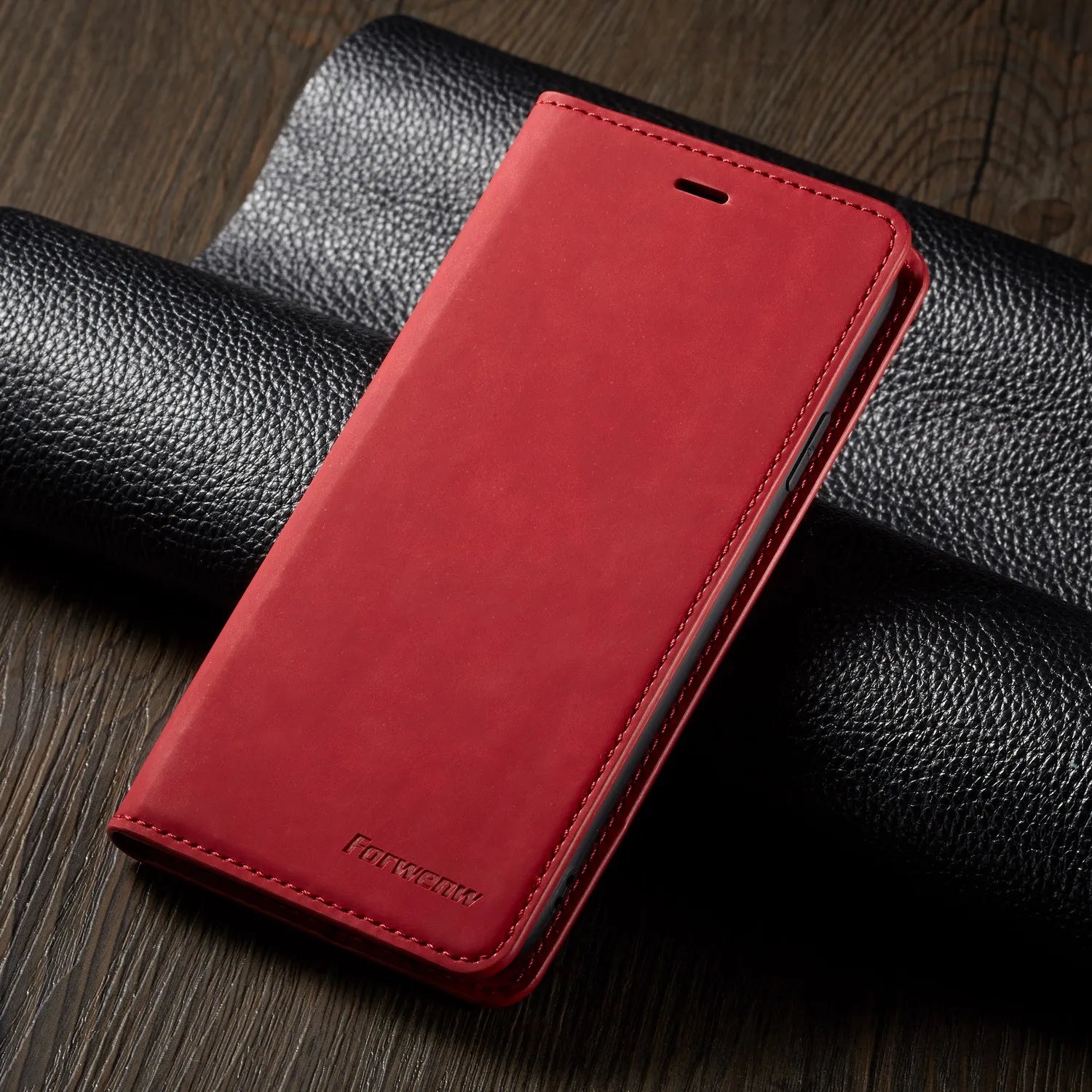 Leather Flip Phone Case For Xiaomi Redmi Note 8 9T Note 10S 11S 12 13 14 Pro Fashion Magnetic Wallet Bracket Shockproof Cover