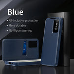 For Samsung Galaxy S25 Ultra Smart View Window Case ELVEV Durable Quality Leather Flip-Free Answering Cover for Samsung S25 S25+