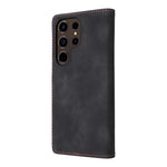 Ultrathin Leather Flip Case For Samsung Galaxy S25 S24 S23 FE S22 Ultra S21 S20 Plus S10 Note 20 5G Business Wallet Phone Cover