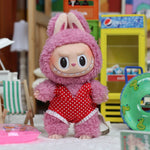 (Shoes Only)17cm Labubu Accessories Shoes Dolls Can Wear Shark Slippers Fun and Stylish Casual Shoes for Playtime