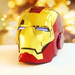 1/1 Iron Mk5 Man The Avengers Helmet Wearable And Transformable Voice-Activated Electric Opening Closing Collection Decoration