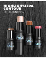 Face Pearl Stone Highlighter Stick Contour Shading Lasting Cheek Stereoscopic Brightening Skin Blush Illuminator Makeup Cosmetic