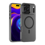 Shockproof Matte Transparent Case For Magsafe Case For iPhone 17 Pro Max 17 Air 17 Pro 17 Wireless Charge TPU Soft Cover Funda