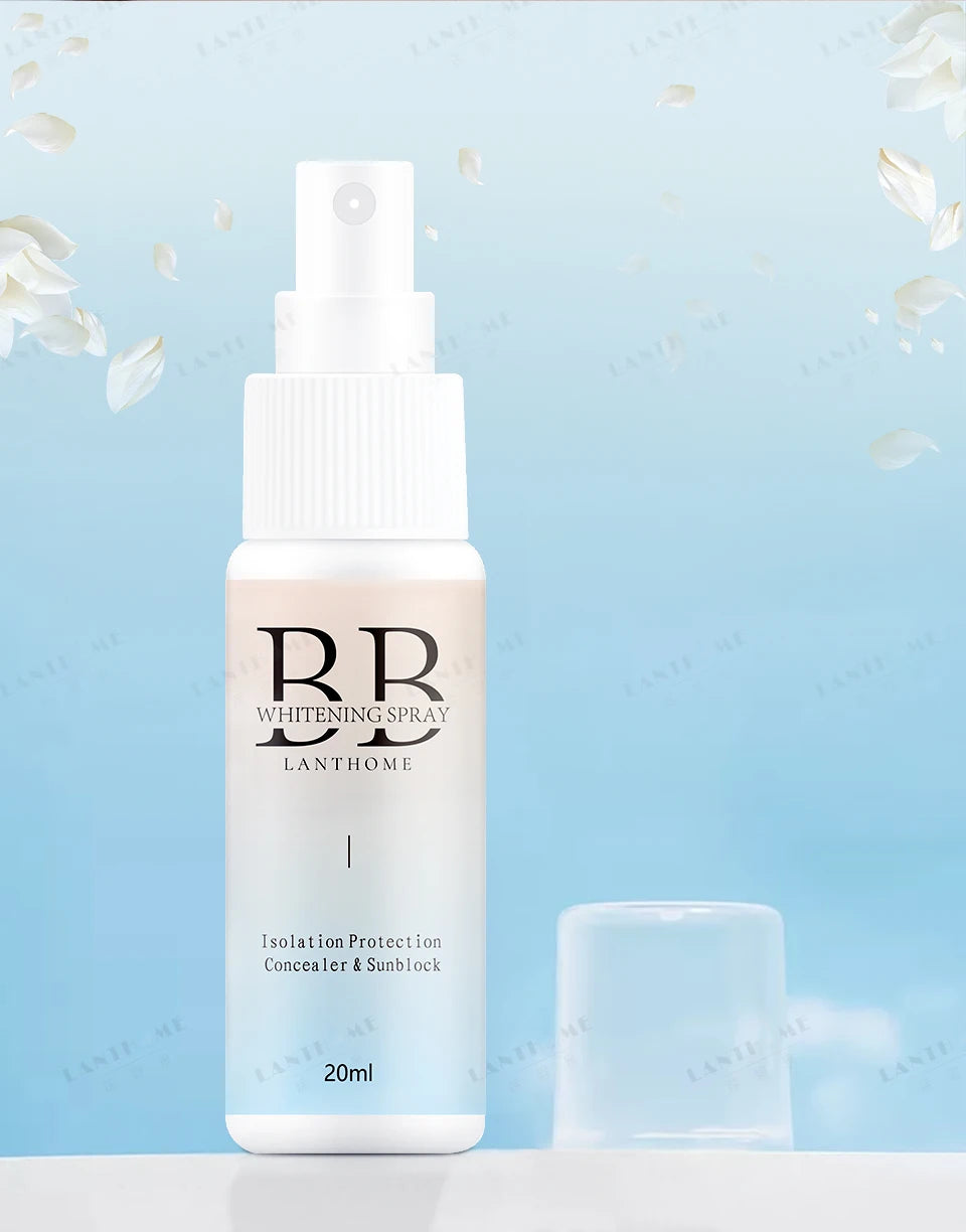 BB Whitening Spray Skin Brightening Moisturizing BB Cream Face Foundation Nourishing Skin Care Beauty Cosmetics