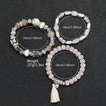 3/4/5PCS Fashion Rhinestone Women's Watch Flowers Printed Leather Band Female Quartz Watches Bracelets Set（Without Box）