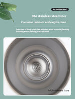 20oz/30oz Stainless Steel Car Thermos Bottle Travel Sports Water Bottle Large Capacity with Handle Straw Mug Outdoor Coffee Cup