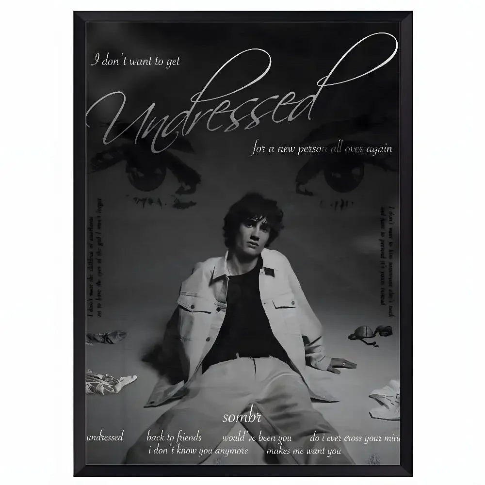 Popularity soars S-Sombr S singer Poster HD art sticky wall waterproof home living room bar office aesthetic decoration