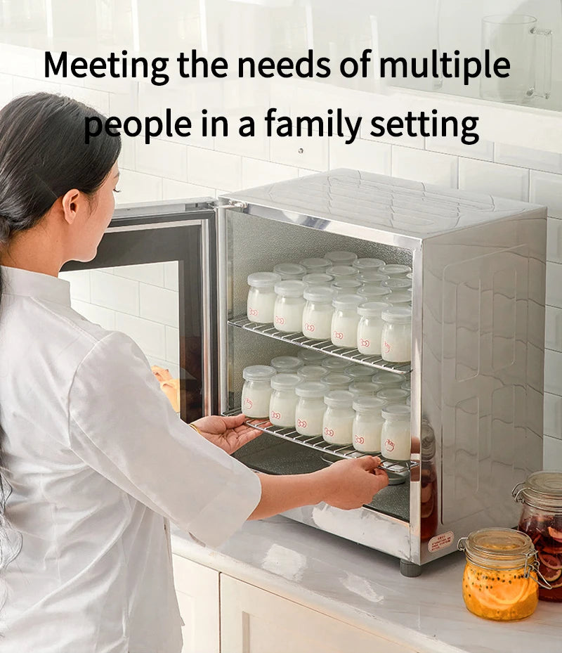 40L 220V Professional Bread Fermenter Kitchen Dough Yogurt Bread Fermentation Machine Humidity Control High Efficiency Household