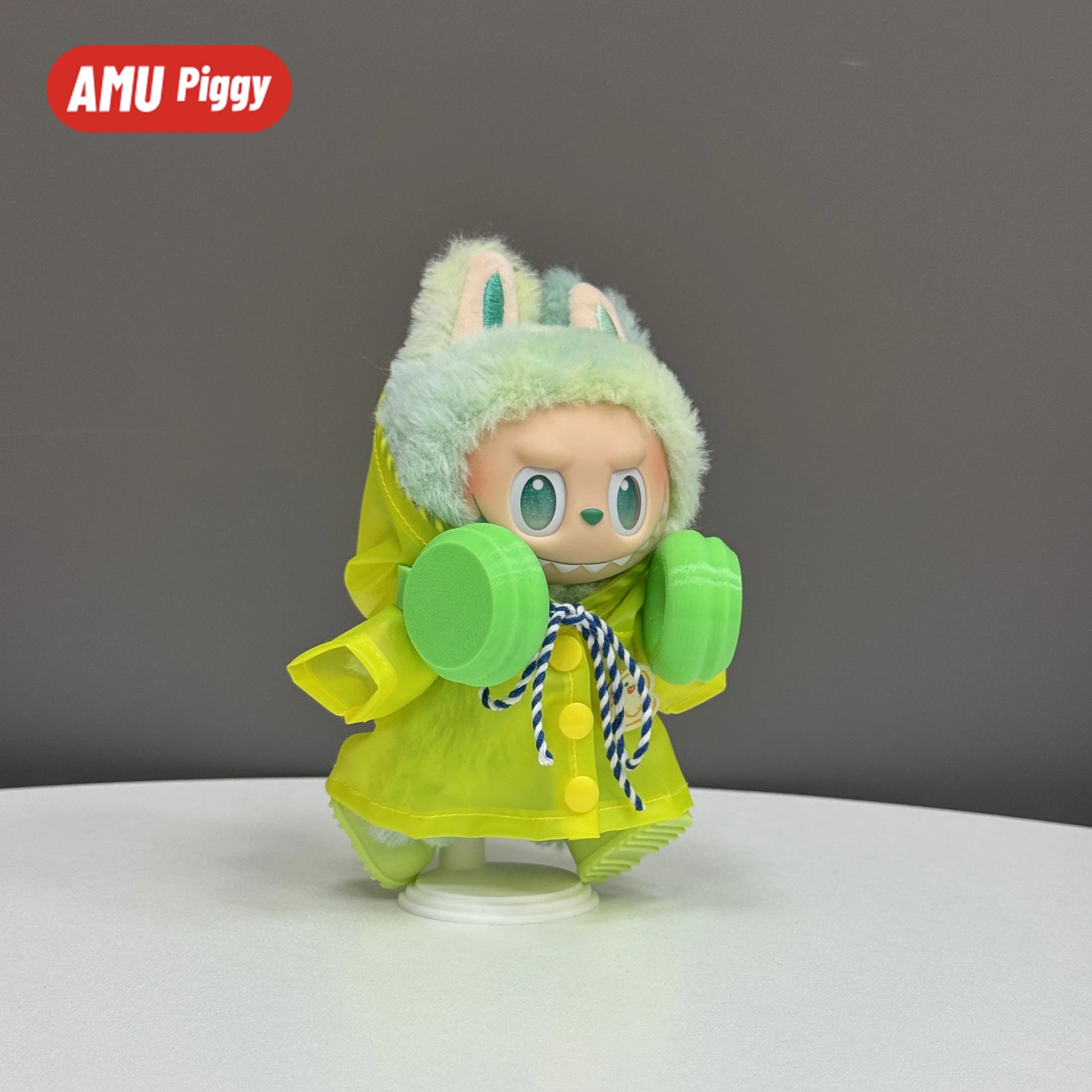 Doll Clothes: Baby Clothes Third Generation, Front High Energy Set, Sitting Party, Macaron,Only clothes