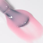 KODIES GEL Builder Nail Gel in a Bottle Milky Pink 15ML Brush on Builder Extension Gel Polish Soak Off French Manicure Hard Gel