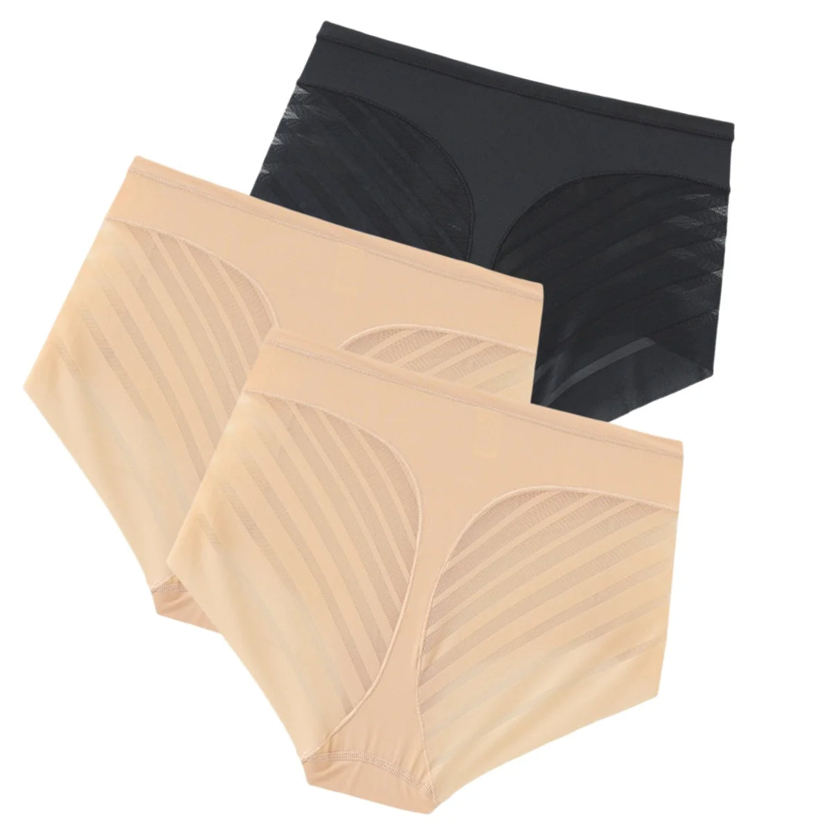 Set Shapewear Pants for Women, Tight Slimming Panties, Plus Size M-3XL Comfort Briefs