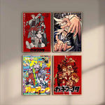 Hot Cool Anime G-Gachiakuta Poster Modern Waterproof HD Wall Art Decal Self-Adhesive Aesthetic Decor For Home Living Room Bedroo