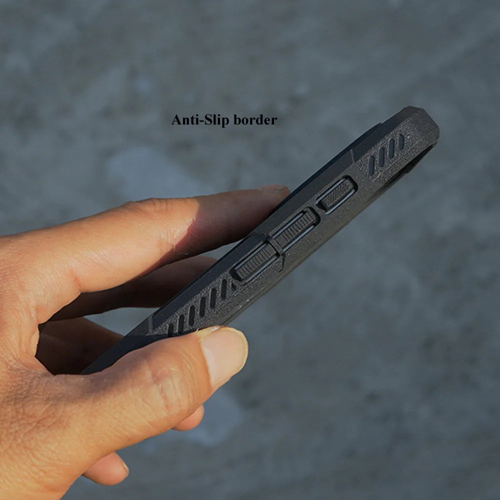 FATBEAR Tactical Military Grade Rugged Shockproof Armor Protective Shell Skin Case Cover for iPhone 16 Pro Max Plus