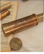 Retro Brass Monocular Telescope Study Desktop Ornaments Home Decoration Model Room Shooting Window Display Handmade Telescope
