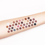 POPFEEL 40 Colors Eyeshadow Palette Long Lasting Easy Makeup Brown Eyeshadow Palette, Pink Eyeshadow Palette