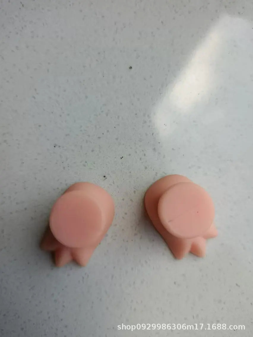 Hot Sell Labubu Plush Doll Parts Vinyl Doll Accesseries Pvc Face Changing Parts Hands Feet Replacement Supplies Diy Gifts