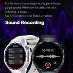 HT32 Smart Watch AMOLED Men Watch 5 Pro NFC Compass 1GB ROM Local Music Album E-Book Heart Rate Sport Smartwatch for Android IOS