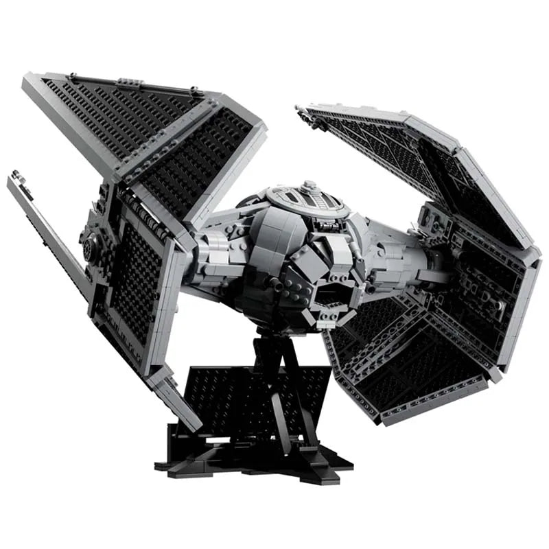 TIE Interceptor Starfighter Building Kit – 1931-Piece Technical Spaceship Model | Collector Gift Edition (2026)