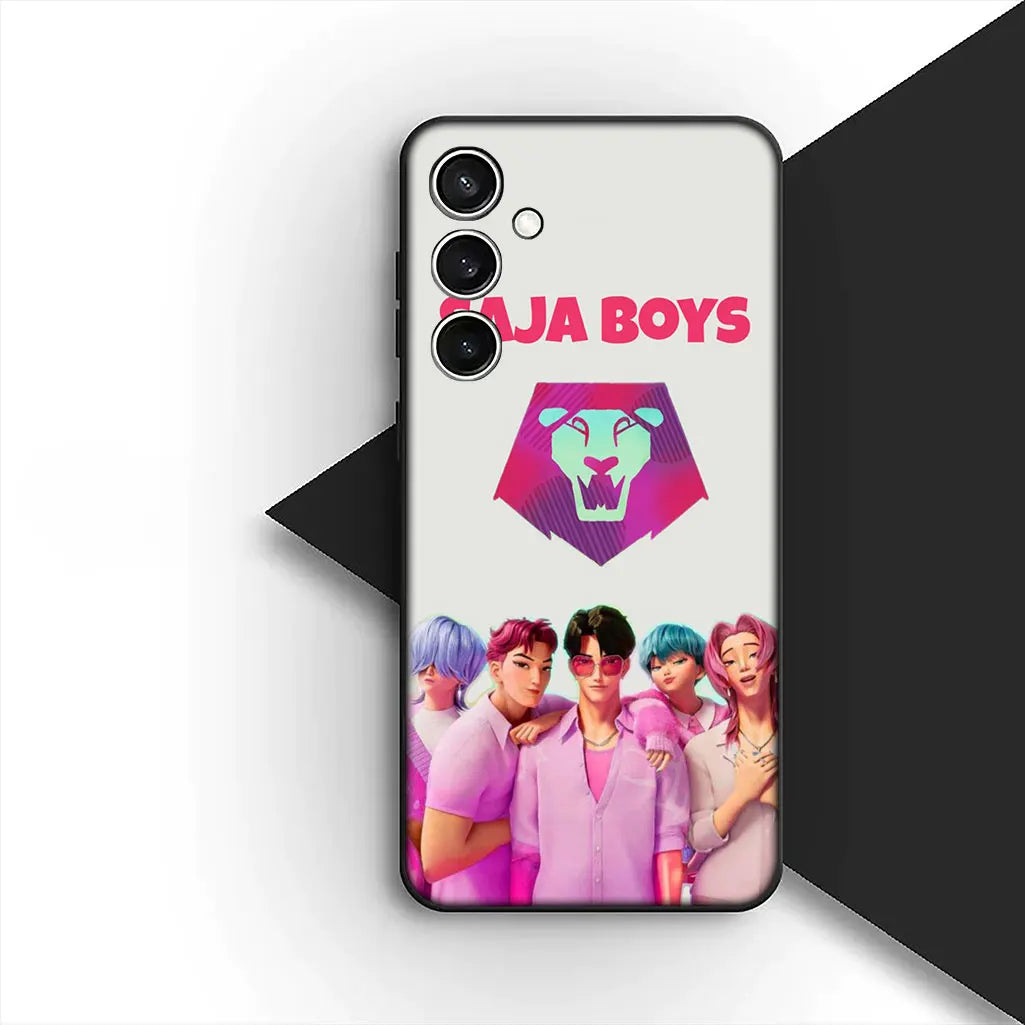 KPop Sajas Jinus Demons Tiger Hunters Boys for Samsung Galaxy A56 A26 A36 A10 A20 A30 A31 A32 A50 A51 A52 A53 A33 A12 A14 Case