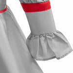 Kids Pennywise Clown Cosplay Costume Children Halloween Carnival Party Joker Vllain Vintage Clothing Top+Pants Outfits free ball